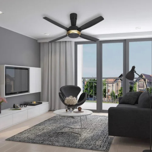 Quạt Trần Panasonic 4 Cánh Màu Đen F-56XPG