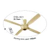 Quạt Trần Panasonic 4 Cánh Màu Vàng F-56MPG-GO Quạt Trần Panasonic 4 Cánh Màu Vàng F-56MPG-GO