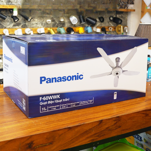 Quạt Trần Panasonic 5 Cánh F-60WWK
