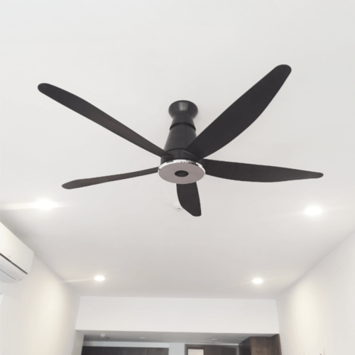 Quạt Trần Panasonic 5 Cánh Màu Đen F-60XDN