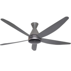 Quạt Trần Panasonic 5 Cánh Màu Ghi F-60HAN Econavi