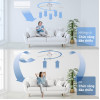 Quạt Trần Panasonic 5 Cánh Màu Trắng F-60GFN Quạt Trần Panasonic 5 Cánh Màu Trắng F-60GFN