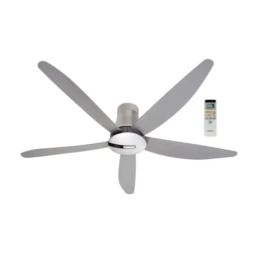 Quạt Trần Panasonic 5 Cánh Màu Bạc F-60TAN Cảm Biến ECONAVI