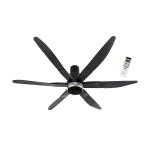 Quạt Trần Panasonic 6 Cánh Màu Đen F-70ZBP