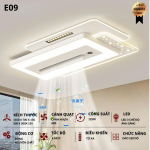 Quạt Trần Đối Lưu Không Cánh Ốp Trần E09