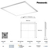 Đèn LED Panel 600×600 40W Panasonic Đèn LED Panel 600×600 40W Panasonic