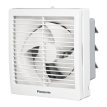 Quạt hút âm tường 1 chiều có màn che FV-20AL9 / FV-20AL1 Panasonic