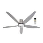 Quạt trần Panasonic 5 cánh màu bạc F-60TAN