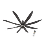 Quạt trần Panasonic Quạt trần Panasonic 8 cánh màu đen F-80ZBR
