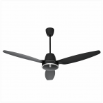 Quạt trần Nanoco 3 cánh màu đen NCF6031-K