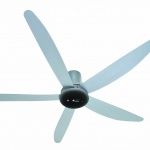 Quạt trần KDK automode 5 cánh màu bạc T60AW