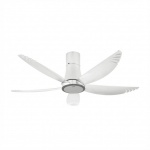 Quạt trần Nanoco 5 cánh màu trắng có đèn NCF5653-WL