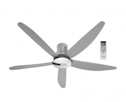 Quạt trần Panasonic 5 cánh màu bạc F-60TAN