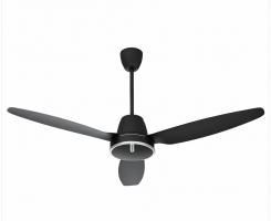 Quạt trần Nanoco 3 cánh màu đen NCF6031-K