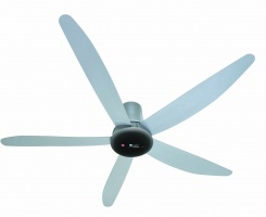 Quạt trần KDK automode 5 cánh màu bạc T60AW