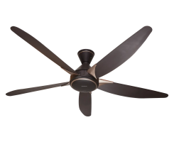 Quạt trần Panasonic 5 cánh màu nâu F-60GDS-B